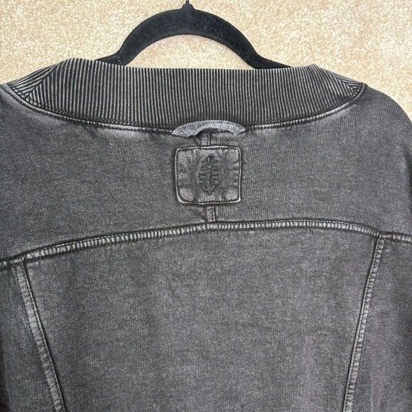 FREE PEOPLE MOVEMENT Intercept Romper Women's Medium Washed Black - Picture 8 of 13